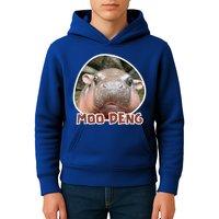 Moo Deng Pygmy Hippopotamus Funny Meme Kids Hoodie