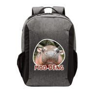 Moo Deng Pygmy Hippopotamus Funny Meme Vector Backpack