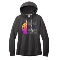 MotherS Day Pickleball Best DinkN Mom Ever Women's Fleece Hoodie