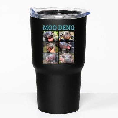Moo Deng Picture Meme Funny Hippo Tumbler
