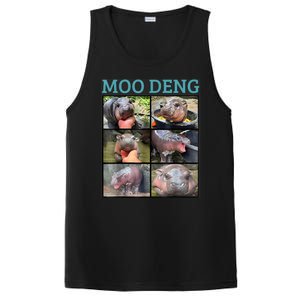 Moo Deng Picture Meme Funny Hippo PosiCharge Competitor Tank