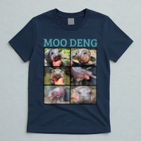 Moo Deng Picture Meme Funny Hippo T-Shirt