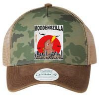 Moo Deng Pygmy Hippopotamus Funny Moodengzilla Legacy Tie Dye Trucker Hat
