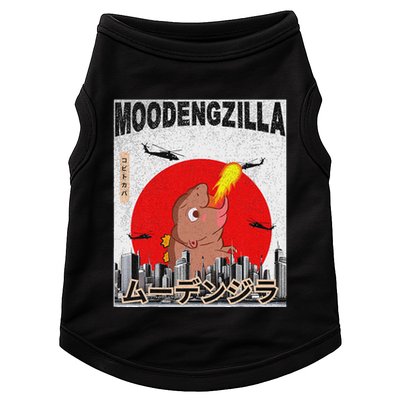 Moo Deng Pygmy Hippopotamus Funny Moodengzilla Doggie Tank