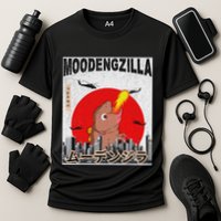 Moo Deng Pygmy Hippopotamus Funny Moodengzilla Performance Shirt