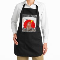 Moo Deng Pygmy Hippopotamus Funny Moodengzilla Apron
