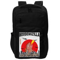 Moo Deng Pygmy Hippopotamus Funny Moodengzilla Impact Tech Backpack