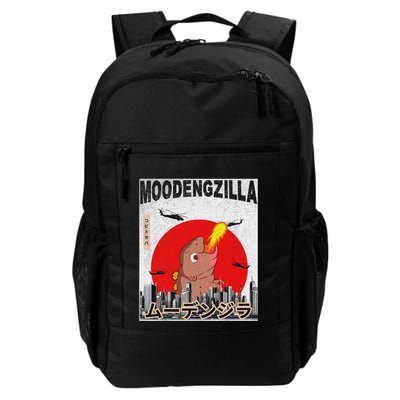 Moo Deng Pygmy Hippopotamus Funny Moodengzilla Backpack