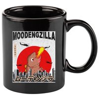 Moo Deng Pygmy Hippopotamus Funny Moodengzilla 11oz C Handle Ceramic Mug
