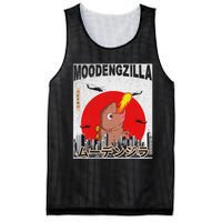 Moo Deng Pygmy Hippopotamus Funny Moodengzilla Mesh Reversible Basketball Jersey Tank