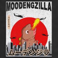Moo Deng Pygmy Hippopotamus Funny Moodengzilla 25L Jumbo Tote