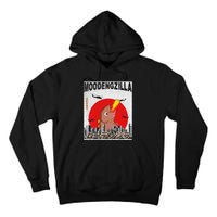 Moo Deng Pygmy Hippopotamus Funny Moodengzilla Tall Hoodie