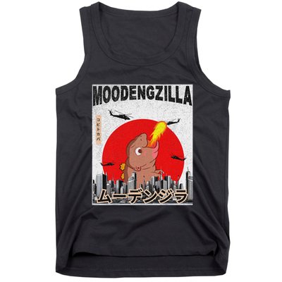 Moo Deng Pygmy Hippopotamus Funny Moodengzilla Tank Top