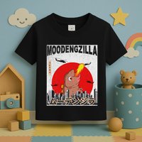 Moo Deng Pygmy Hippopotamus Funny Moodengzilla Toddler T-Shirt