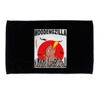Moo Deng Pygmy Hippopotamus Funny Moodengzilla Microfiber Hand Towel