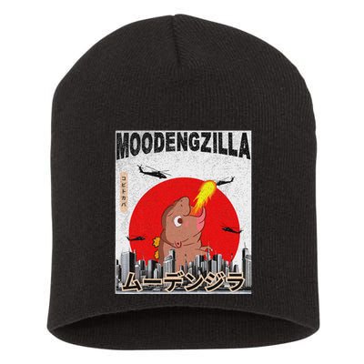 Moo Deng Pygmy Hippopotamus Funny Moodengzilla Short Acrylic Beanie