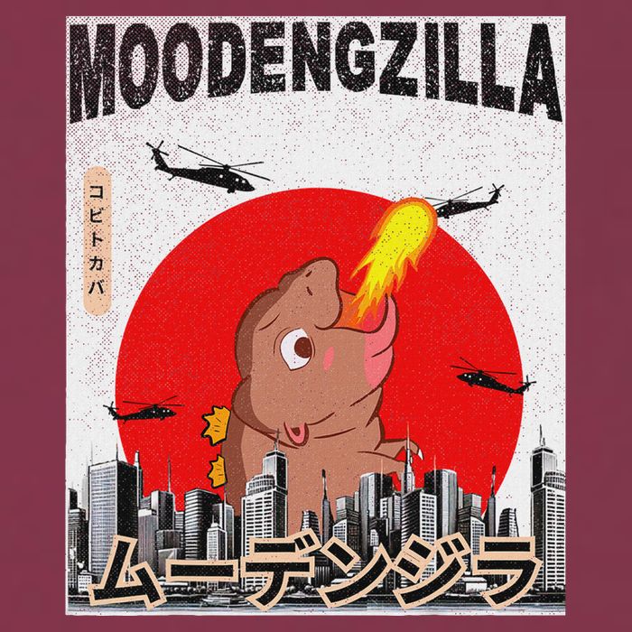 Moo Deng Pygmy Hippopotamus Funny Moodengzilla 16oz Travel Tumbler