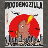 Moo Deng Pygmy Hippopotamus Funny Moodengzilla Cotton Canvas Backpack