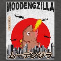 Moo Deng Pygmy Hippopotamus Funny Moodengzilla Vector Backpack