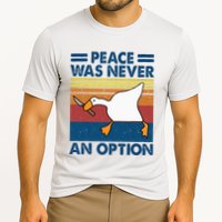 Murder Duck Peace Was Never An Option Duck With Knife Meme Performance Shirt