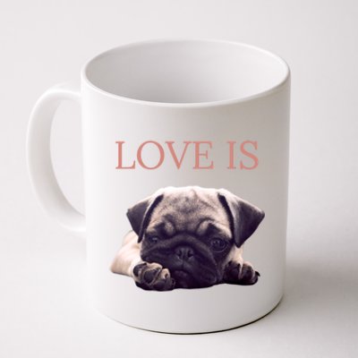 Mothers Day Pug Gift Pug Mom Life Love Dog Coffee Mug