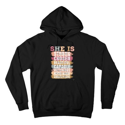 Mother’S Day Quote She Is Mom Hoodie