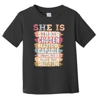 Mother’S Day Quote She Is Mom Toddler T-Shirt