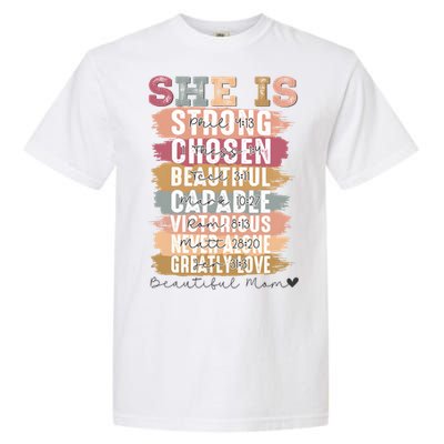 Mother’S Day Quote She Is Mom Garment-Dyed Heavyweight T-Shirt