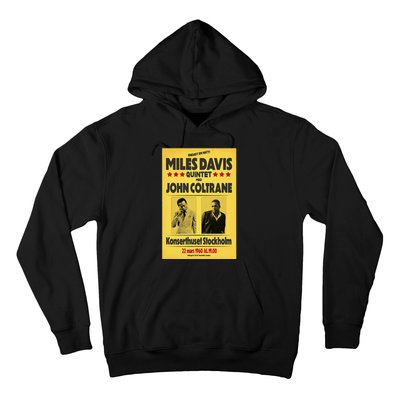 Miles D.Avis Quintet And John Coltrane Stockholm 1960 Hoodie