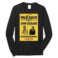 Miles D.Avis Quintet And John Coltrane Stockholm 1960 Long Sleeve Shirt