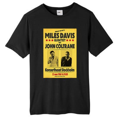 Miles D.Avis Quintet And John Coltrane Stockholm 1960 Tall Fusion ChromaSoft Performance T-Shirt