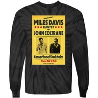 Miles D.Avis Quintet And John Coltrane Stockholm 1960 Tie-Dye Long Sleeve Shirt