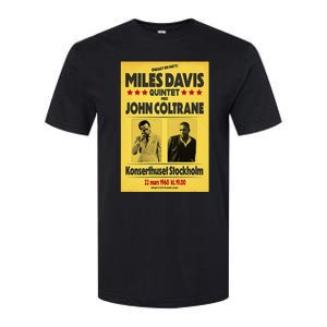 Miles D.Avis Quintet And John Coltrane Stockholm 1960 Softstyle CVC T-Shirt