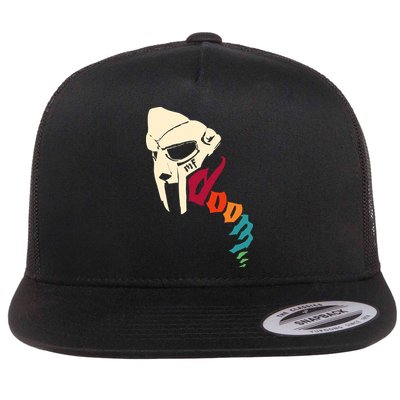 MF Doom Retro Flat Bill Trucker Hat