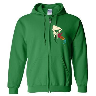 MF Doom Retro Full Zip Hoodie