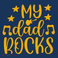 My Dad Rocks Musicial Tall T-Shirt