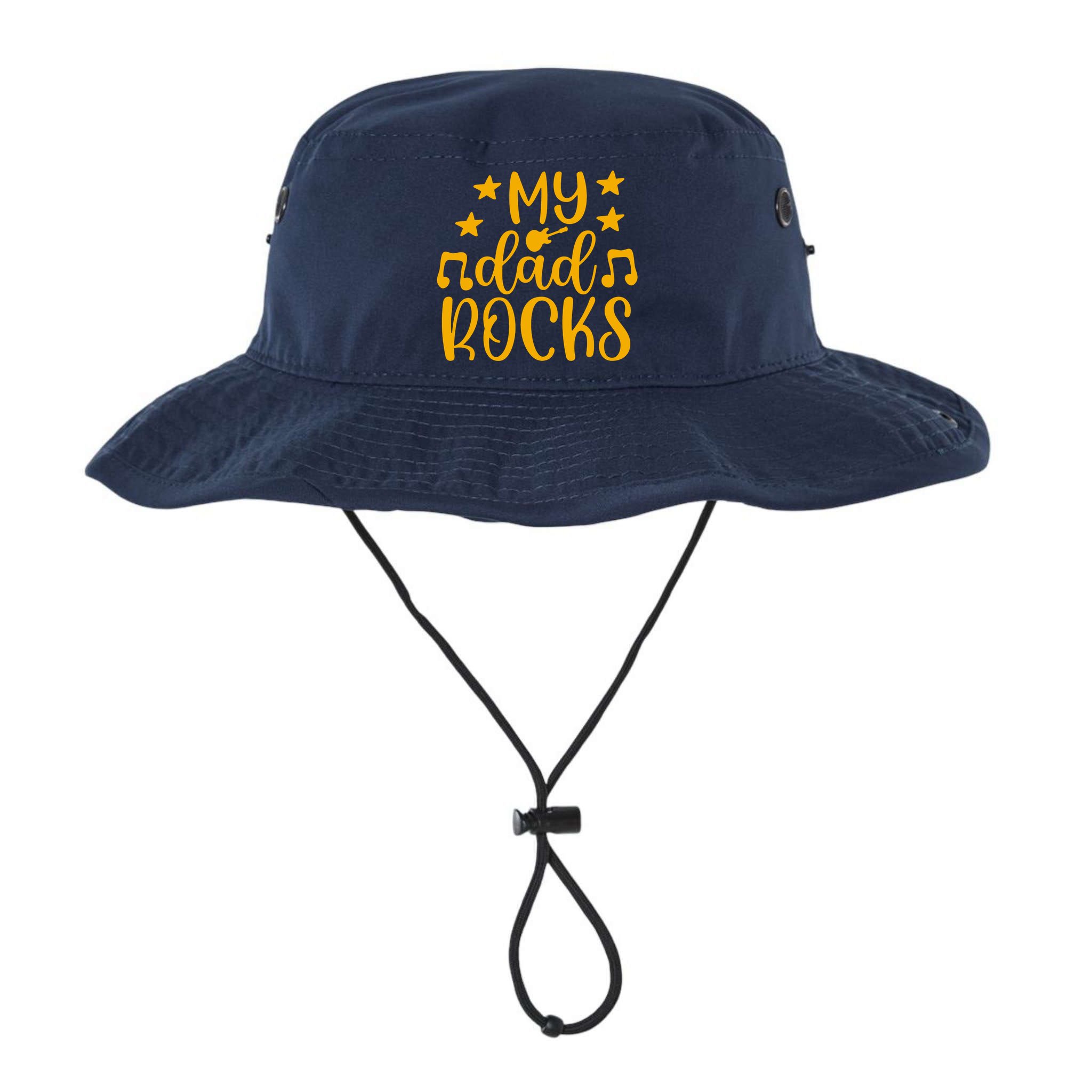 My Dad Rocks Musicial Bucket Hat