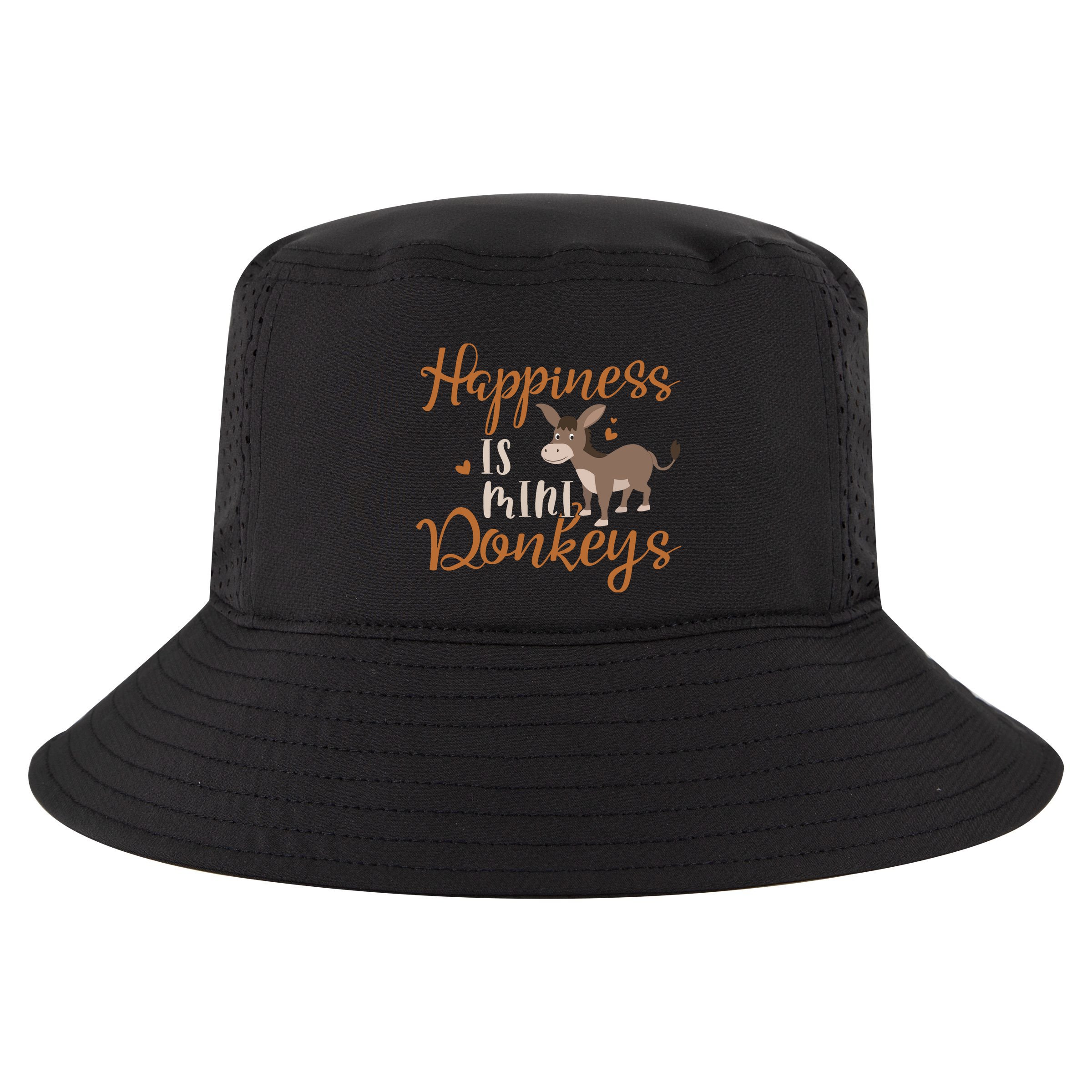 Miniature Donkeys Rancher Farmer Mini Donkey Lover Gift Cool Comfort Performance Bucket Hat
