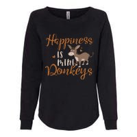 Miniature Donkeys Rancher Farmer Mini Donkey Lover Gift Womens California Wash Sweatshirt