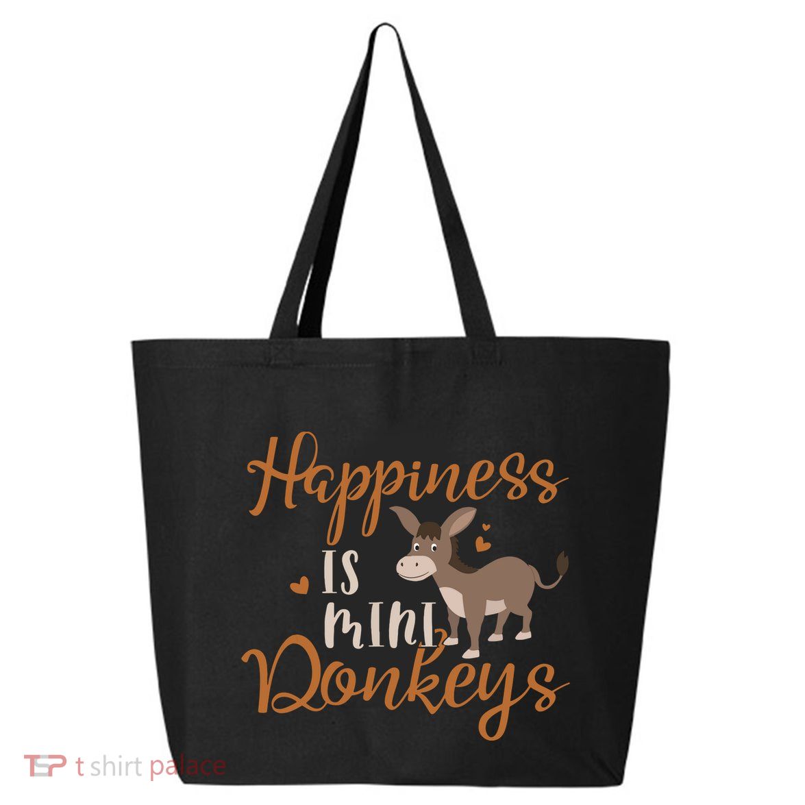 Miniature Donkeys Rancher Farmer Mini Donkey Lover Gift 25L Jumbo Tote