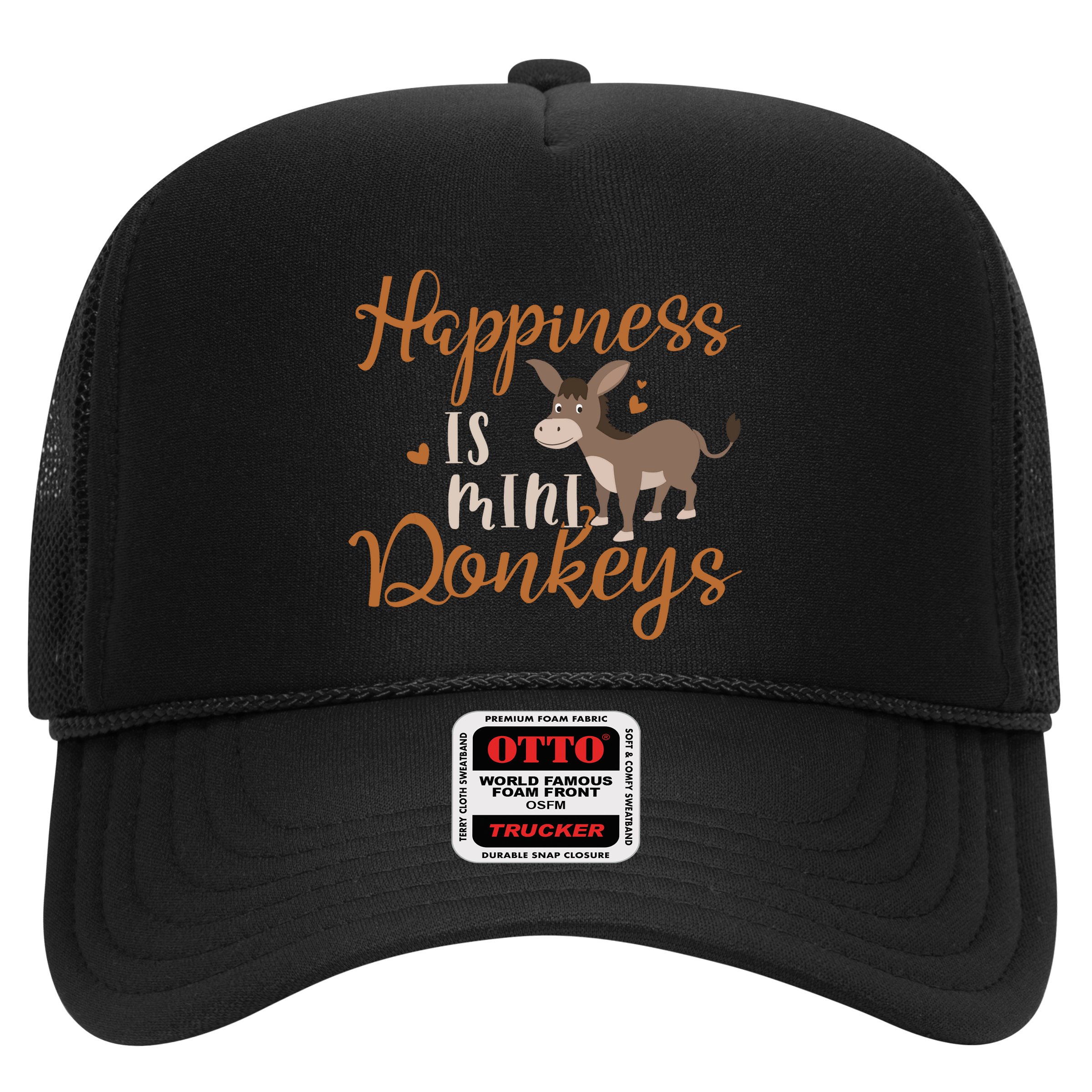 Miniature Donkeys Rancher Farmer Mini Donkey Lover Gift Hat