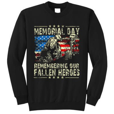 Memorial Day Remember The Fallen Veteran Military Sweatshirt