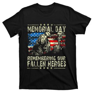 Memorial Day Remember The Fallen Veteran Military T-Shirt