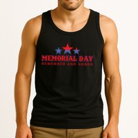 Memorial Day Remember And Honor Gift Tank Top