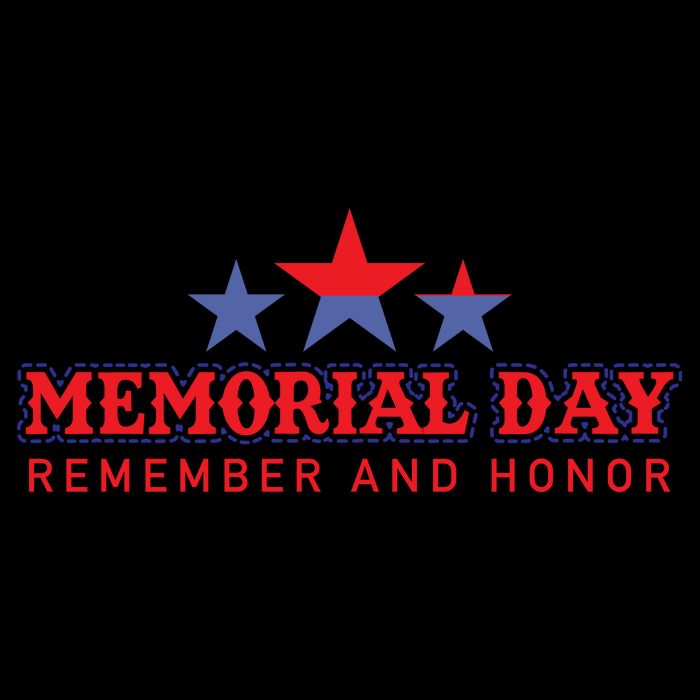 Memorial Day Remember And Honor Gift Tank Top