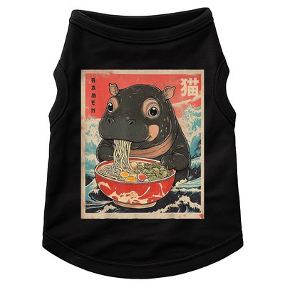 Moo Deng Ramen Japanese Vintage Moo Deng Japanese Noodles Doggie Tank