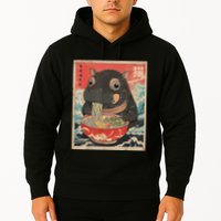 Moo Deng Ramen Japanese Vintage Moo Deng Japanese Noodles Hoodie
