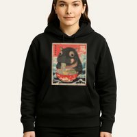 Moo Deng Ramen Japanese Vintage Moo Deng Japanese Noodles Hoodie