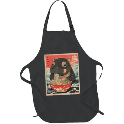 Moo Deng Ramen Japanese Vintage Moo Deng Japanese Noodles Apron