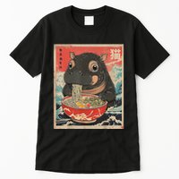 Moo Deng Ramen Japanese Vintage Moo Deng Japanese Noodles Tall T-Shirt